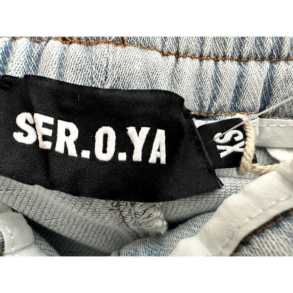 SER.O.YA - Amber Jogger Jeans (Skylight) - XS - Picture 3 of 5